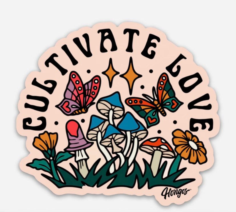 Cultivate Love Sticker