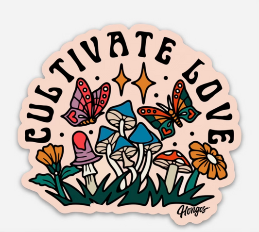 Cultivate Love Sticker