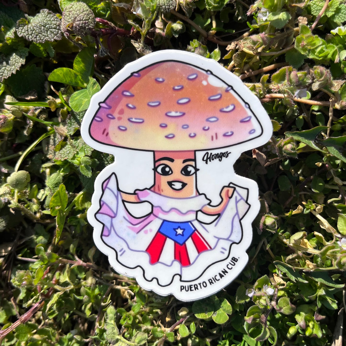 Puerto Rican Cub. Sticker